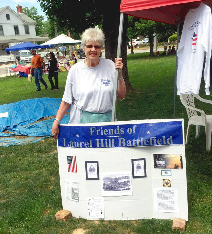 Battle of Laurel Hill booth 2015