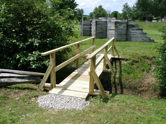 Laurel Hill Battlefield footbridge